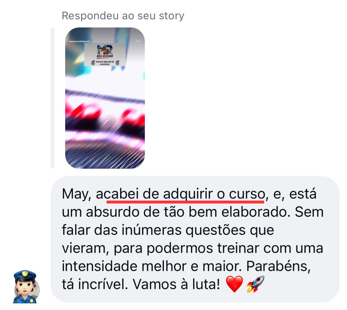 Depoimento de aluno 3